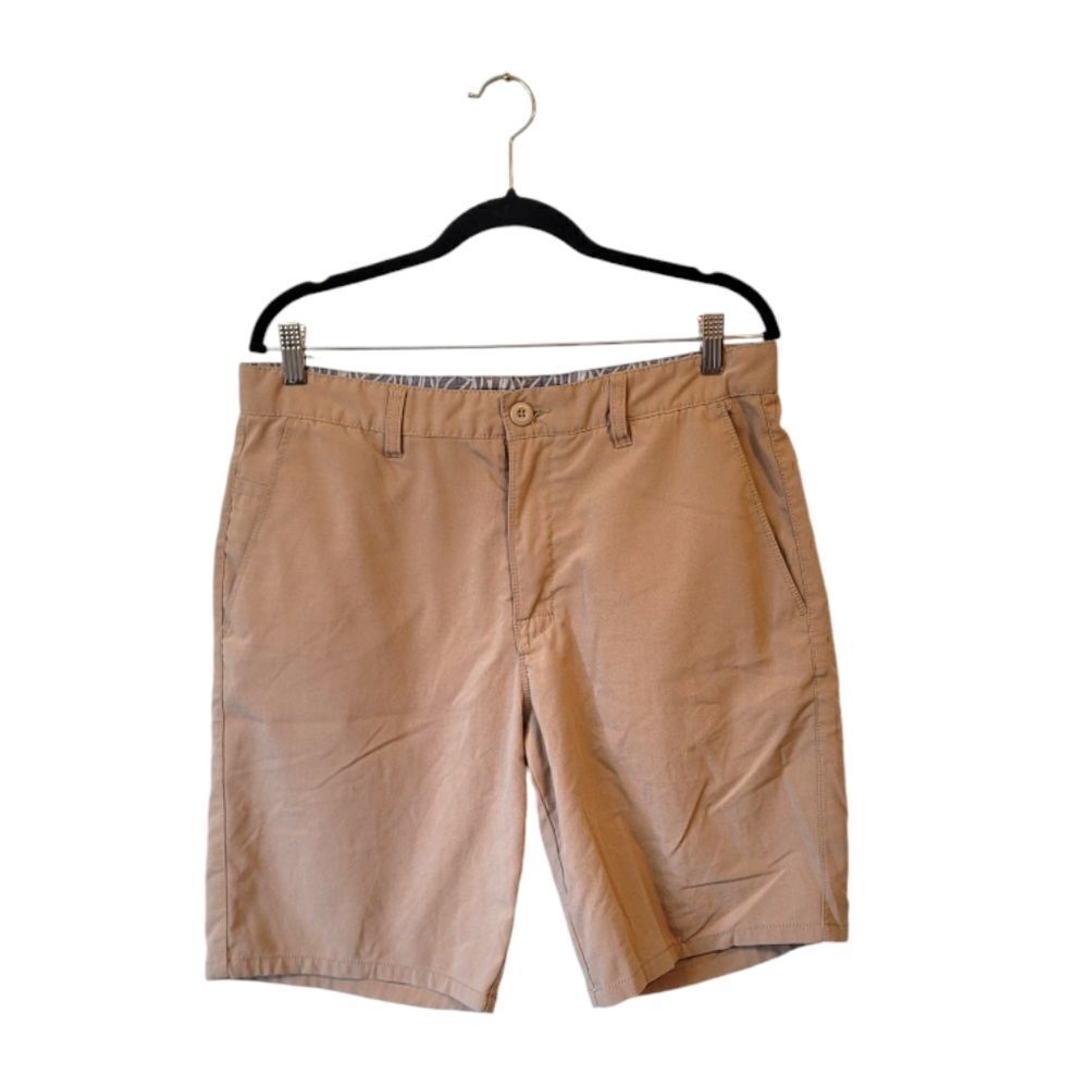Stoic Men's  Khaki Outdoor Technical Shorts